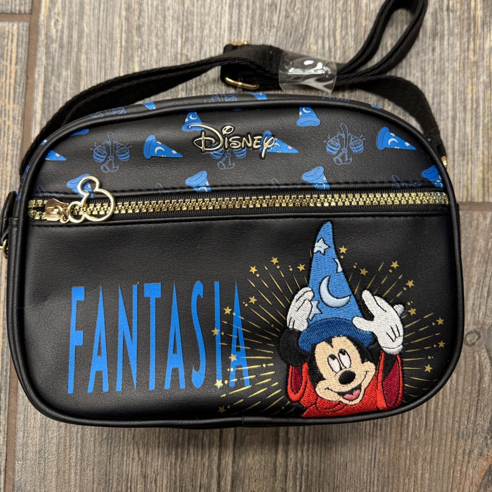 Disney Fantasia Sorcerer Mickey Mouse Crossbody Bag
